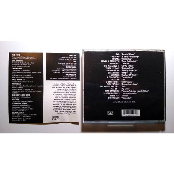 Sub-Pop 200 CD Nirvana Soundgarden Grunge Alt RARE Edition No Caroline Dist 1991 - Picture 2 of 10